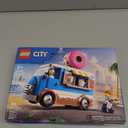 LEGO City Donut Truck Toys - Building Toys for Kids, Boys & Girls, Ages 5+ - Mobile Donut Stand W/ 2 Minifigures & Other Accessories - Fun Gift Ideas for Birthdays & Holidays - 60452