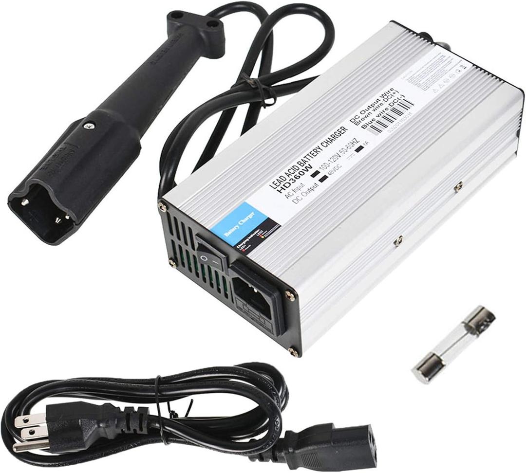 WFLNHB 3 Pin 48V Battery Charger Replacement for Yamaha Golf Cart G29 2007 Up