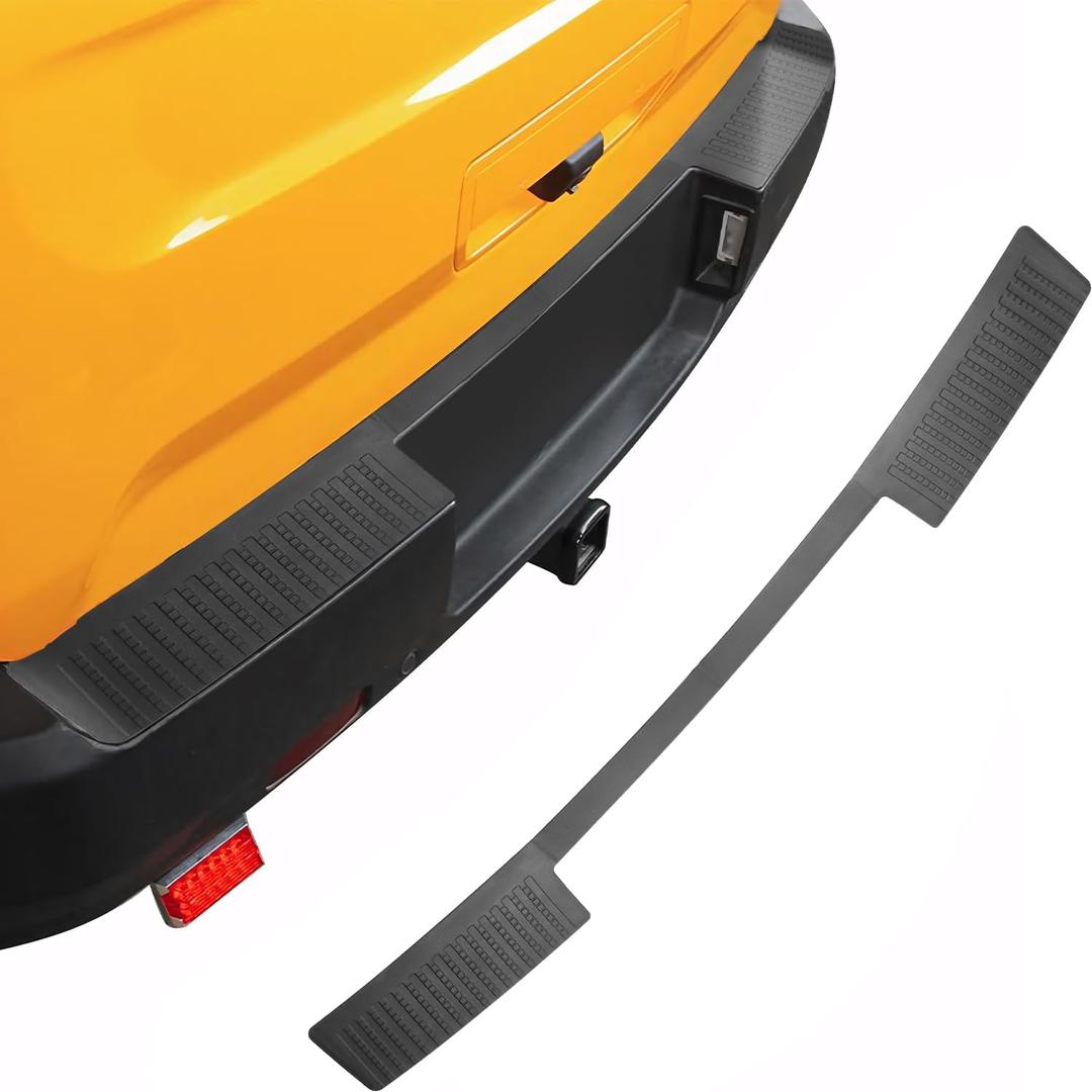 Rear Bumper Guard Compatible with Bronco Sport 2025 2024 2023 2022 2021, Trunk Door Entry Sill Protector Cover Trim Accessories