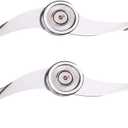 Lid Support Hinge, Folding Lid Stay Hinge, Lid Lift Up Stay Buffer Damper for Kitchen Cabinet Door Cupboard Toy Box (Pack of 2)