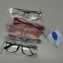 CCVOO 6 Pack Blue Light Blocking Reading Glasses, Anti Headache/Glare/Eye Strain Readers Computer Eyeglasses Women/Men (6 Pack Mix,0.00)