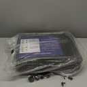 Small Animal Playpen, Guinea Pig Cages, Pet Playpen, Rabbit Cage,Small Animal Cage, Puppy Kitten Dog Playpen, Indoor Outdoor Portable Metal Wire Yard Fence,15 X 12 Inch, 24 Panels, Black