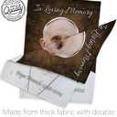 In Loving Memory Pope Francis Picture Garden Memorabilia Flag Church Remembrance Decor Wall Art Tapestry Quote Memorial Decoration Christian Religious Poster Vatican Catholic Gift Made In USA