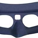 Lens Protection Cover Face Cover Compatible with HD Goggles X FPV Drone Foam Padding Sponge Eye Pad Facemask Comfortable (Black Mask)