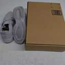 Womens Slip On Walking Shoes Non Slip Running Shoes Breathable Workout Shoes Lightweight Gym Sneakers light Gray 44