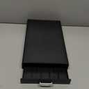 Amazon Basics Nespresso OriginalLine Coffee Pod with 1 Storage Drawer Holder, 50 Capsule Capacity, Black