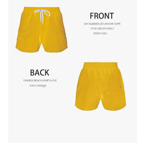 Mens Swim Trunks 5" with Mesh Lining Quick Dry Beach Shorts for Swimming Men Bathing Suit Size XL