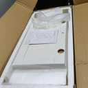 Bathroom Cabinet Wall Mounted Over Toilet Storage Cabinet, 24x30 Inch Wooden White Bathroom Wall Cabinet Above Toilet Storage Medicine Cabinets for Kitchen Laundry Bedroom