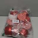 EXCEART Candle Tin Can 12Pcs 8oz Candle Round Candle Containers Metal Candle Jars DIY Wax Making Crafts Storage Sprouter Cans with Lids (Red)