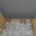 40 Pack Luxe Rocks Unbreakable Stemless Plastic Wine Champagne Whiskey Mocktails Cocktails Glasses Elegant Durable Disposable Indoor Outdoor Ideal for Home, Office, Bars, Wedding, 12 Ounce