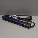 IG INGLAM Air Straightener, Style From Wet Hair, 2.2" Dryer Straightener, 200M Negative Ionic, One-Step Air Straight for Medium and Long Hair (14"-30"), Prussian Blue