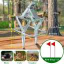 2 Pack Mole Traps that Kill Best, Vole Traps Outdoor Use Scissor for Lawns, Mole Trap Easy to Set Galvanized Steel Reusable Quick Capture Gopher