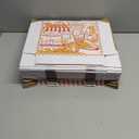 ZEAYEA 40 Pack Pizza Boxes 10 x 10 Inch, White Cardboard Pizza Boxes, Grease Resistant Cardboard Take Out Food Containers for Pizza Party, Cookies, Wedding, Restaurant