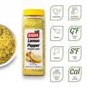 Badia Lemon Pepper Seasoning, 24 oz – Zesty Citrus & Savory Blend (EXP 05/08/31)