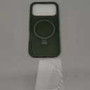 Magnetic for iPhone 17 Pro Case with Ring Stand, [10 FT Drop Protection] [Velvety Touch] Slim Translucent Matte Back Shockproof Phone Case for iPhone 17 Pro 6.3'', Midnight Green