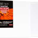 Elan Canvas Boards for Painting 7.9x7.9 Inch, 12-Pack 100% Cotton Acid-Free Blank Canvases for Painting 8oz, Triple Primed 7.9x7.9 Canvas Panels