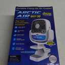 Arctic Air Grip Go Evaporative Cooler, Cordless & Portable Fan with 3 Speeds, Universal Clamp 360 Degrees Head Swivel, USB Charging, 5-Hour Battery, Personal for Home, Office, Car More, White