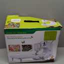 Sewing Machine for Beginners,Portable Sewing Machine with 12 Built-in Stitches,2 Speed(High-Low Speeds),DC Power Supply Method-QEV505