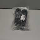 2 x AIKATE Men's Tactical Belt, Heavy Duty 1.5' Nylon Battle Belt with Quick Release Aluminium Buckle, Black, S-XL (Black, XL)