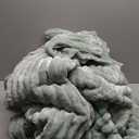 CozyLux Fluffy Queen Comforter Set - Super Soft Faux Fur Sage Green Comforter Queen Size, Winter Warm Fleece Bedding Set, 3 Pieces Plush Fuzzy Bed Set (1 Shaggy Comforter, 2 Pillowcases)