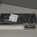 Wireless Keyboard and Mouse Combo, Full-Size Silent Ergonomic Keyboard and Optical Mouse, Long Battery Life, 2.4GHz Lag-Free Cordless Mice Keyboard for Computer, Mac, Laptop, PC, Windows (Black)