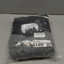 August Alley 3 Pack Big and Tall Men's Sweatpants Open Bottom Athletic Pants Drawstring Elastic Waist with Pockets (4X-Large, Mix Black, Mix Gray, Black)