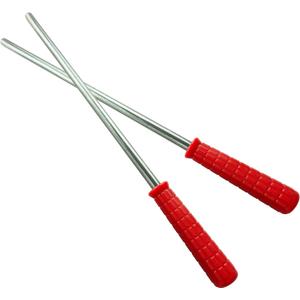 2 Pack Winding Bars For Torsion Spring Garage Door. Winding Bars Made Of Premium Steel Bar. Winding Rods With Upgraded Rubber Handle. Used For Garage Door Torsion Spring Adjusting & Replacing.