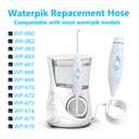 Oral Hygiene Accessories Replacement Hose and Handle Parts Compatible with Waterpik' Water flosser WP-100 WP-300 WP-660 WP-900, Pack of 1 Handle Hose