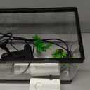 Aquarium 15 x 8,6 in One lamp And Two trees