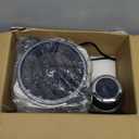 GANIZA Food Processors, Electric Chopper with Meat Grinder & Veggie Chopper - 2 Bowls with Powerful Copper Motor - Includes 2 Sets of Bi-Level Blades for Baby Food/Meat (Blue, 8 Cup+8 Cup)