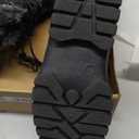 Knixmax Women's Winter Snow Boots Waterproof Mid Calf Booties Fur Lined Warm Outdoor Insulated Mucker Yard Skiing Hiking Boots for Women Size 6-11 (8)