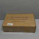 Set of 24 Waterproof Outdoor Flameless Candles, LED Candles with 4 Remote and Timer,(H 4" 5" 6" x D 2.2"),for Halloween Wedding Festiv