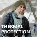 Zylioo 2XL/XL/L/M/S Fleece Skull Cap,Thermal Ski Hats,Cycling Helmet Liner,Winter Athletic Beanie Hat for Men Women