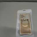 Misscase Magnetic Glitter Case for iPhone 17 6.3 Inch, Camera Protection, Compatible with MagSafe, Rectangle Cute Bling Sparkle Diamond Colorful Phone Cover, Drop-Tested & Shockproof-Gold