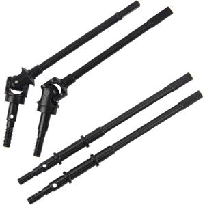 RC Front & Rear Steel Drive Shaft CVD Axle Compatible with Axial SCX10 II 90046 90047 1/10 RC Car