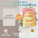 3 x Daughter Birthday Card – Funny Birthday Card Gift for Daughter from Mom and Dad