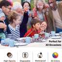 6 x *Premium* White table cover 54 x 108