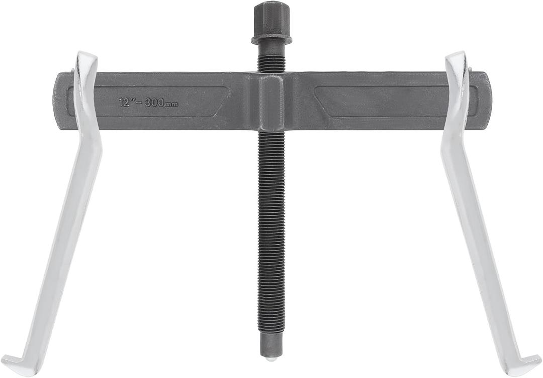 12 Inch 2-Jaw Gear Puller, Adjustable CR-V Bearing Puller Gears, Removal Tool for External Internal Pulling, Puller Tool Separate Lifting Device
