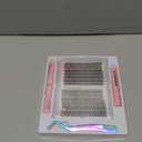 Pawotence Lash Extension Kit DIY 280pcs Individual 30D 40D Cluster, Eyelash Bond and Seal, Lash Remover & Tweezers for Self Use, Black (30D&40D, 9-16mm, All Kit)