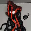 Spooktacular Creations Deluxe Pirate Hat with Dreadlocks, Eye Patch, Earring, Necklace, Tricorn Pirate Hat for Men, Halloween Costume Accessory, Caribbean Fancy Dress Up Brown