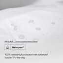 DOZ by SIJO Cooling Mattress Protector, 100% Lyocell Surface, 100% Waterproof, Noiseless, Cooling, 3D Air Fabric Breathable Bed Mattress Cover, 16 Inch Deep Pocket (Full)