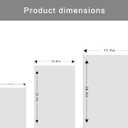 AMAATE 3 Piece Modern Abstract Black Metal Wall Art, Minimalist Geometric Line Art Wall Sculptures, Hollow Out Metal Hanging Decor for Living Room Bedroom Office Home Decor, 14.6" X 22.5" in
