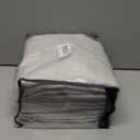 102 Inch Linen Sheer Curtains for Living Room 2 Panels Set Ivory Back Tab Pocket Light Filtering Window Privacy Decorative Curtain Drapes for Bedroom Patio Sliding Door,50x102 in Long Cream