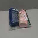 Kerilyn 12oz Kids Water Bottle 2 Pack, Stainless Steel Insulated Water Bottle Bulk, Toddler Cups with Straws Leak-Proof, Kids Water Bottles for School Boys Girls, BPA Free, Blue+Pink 2 Piece Set