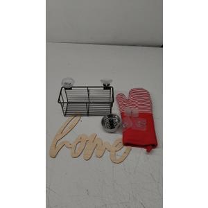 Home Kitchen Essentials Set – 5-Piece Organizer & Décor Kit