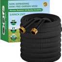Garden Hose 25FT, Non-Expanding Water Hose Ultra Lightweight, Kink-Free, Burst-Resistant, Lead-Free, Durable & Flexible High-Pressure Hose for Yard, Lawn, Outdoor, Car Washing