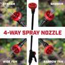 Chapin 20084: 1 Gallon Pump Sprayer Lawn & Garden Sprayer for Weeds, Pesticides & More 4-in-1 Spray Nozzle, Comfort Handle & Splash Guard Durable & Lightweight