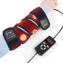 UTK Far Infrared Heating Pad, Heated Wrap with Jade for Arm Joint Elbow, Fast Heating, FSA-HSA Eligible, Hotter to 159, 4H Auto Off & Memory Function, 120" Extension Cord, Birthday Gifts for Men, Women