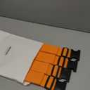 Luggage Straps for Suitcases TSA Approved Travel Belt 4 Pack by Chelmon(Orange)