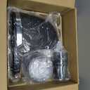 Cold Press Juicer Machines, AMZCHEF Slow Masticating Juicer with Reverse Function, High Juice Yield, Easy Clean with Brush, Recipes for High Nutrient Fruits and Vegetables, Black(Updated)